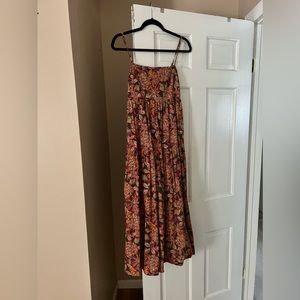 Jcrew tie back midi dress